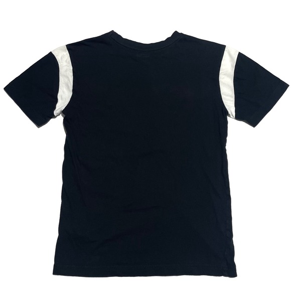 Puma Graphic Logo T-Shirt Black &‎ Blue Short Sleeve Youth Boys Size Large 14/16 - Picture 5 of 7